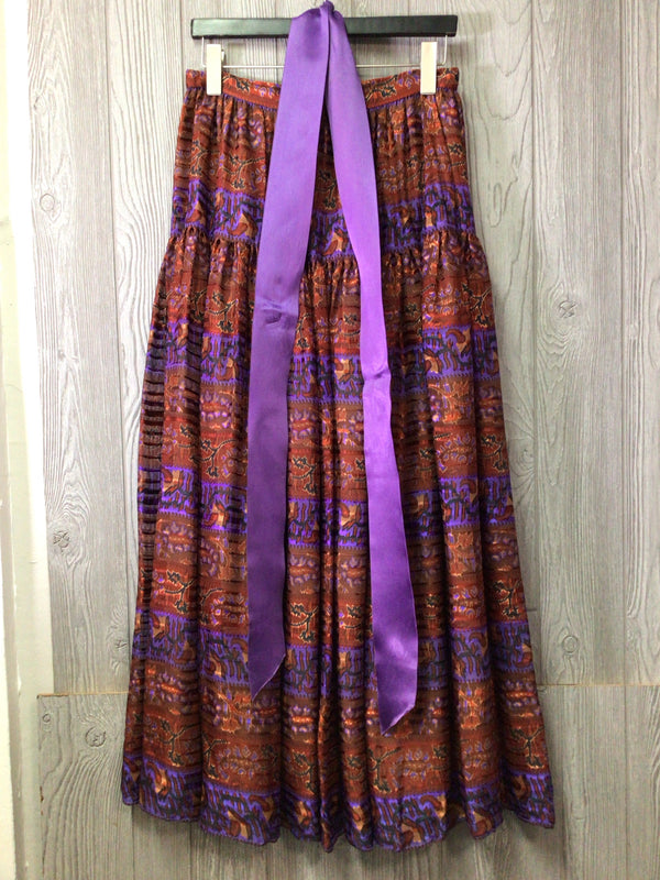 Handmade Silk Skirt Size Medium